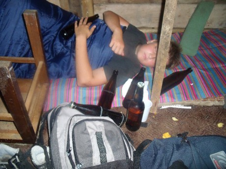 Dominik po více než 5 pivech